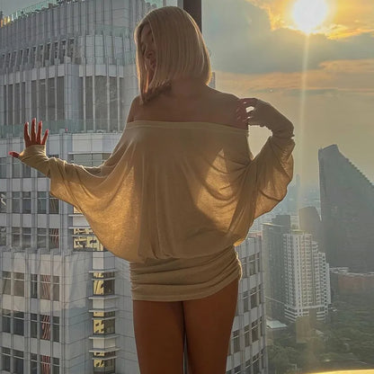 Off Shoulder Mini Dress