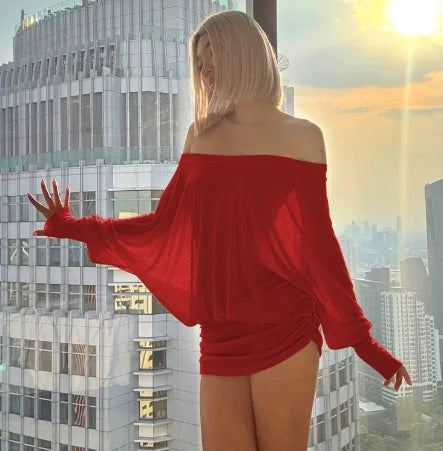 Off Shoulder Mini Dress