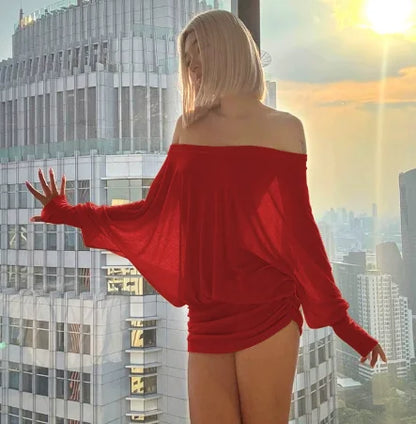 Off Shoulder Mini Dress
