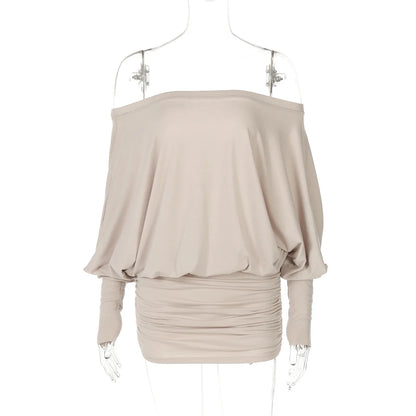 Off Shoulder Mini Dress